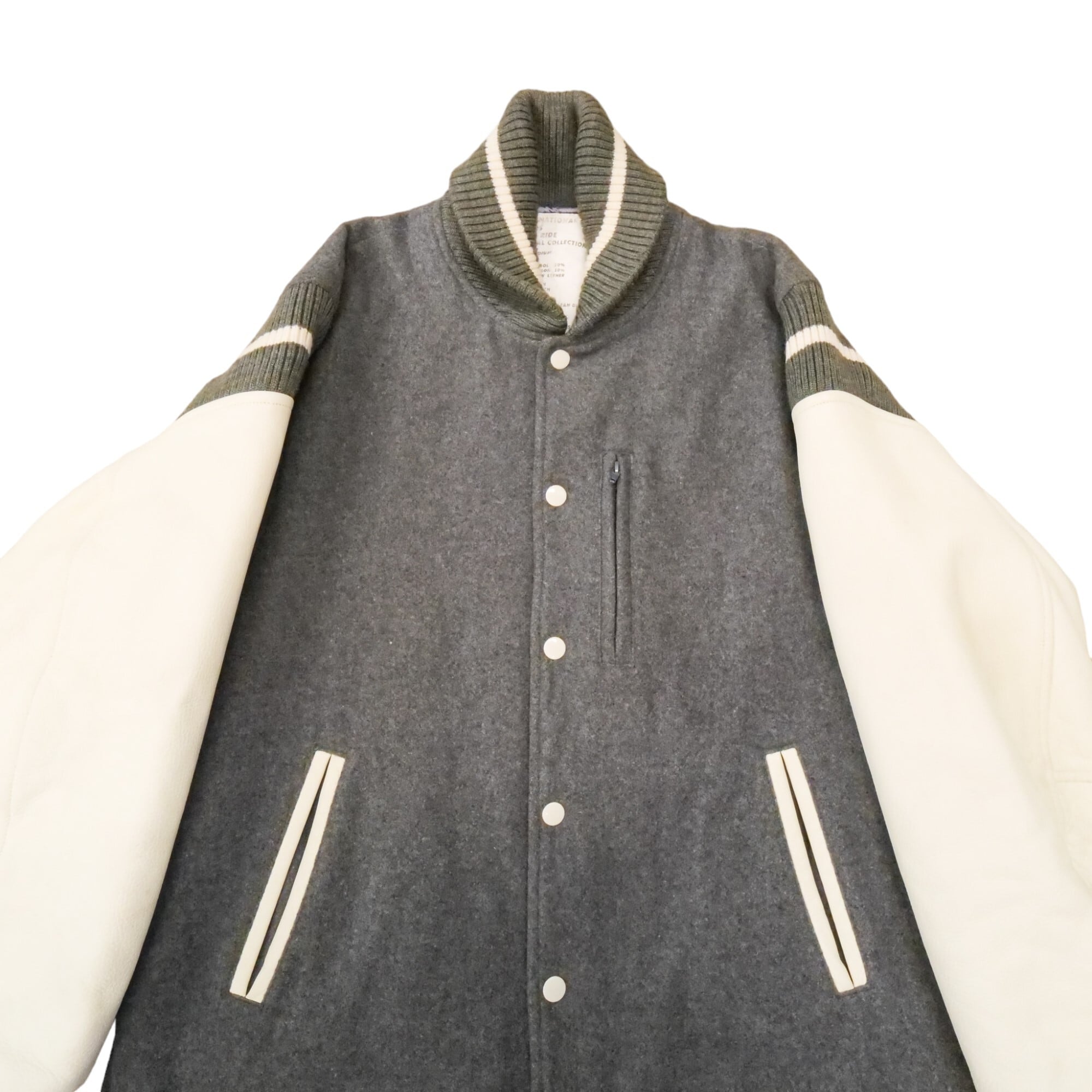 Let it ride レットイットライド スタジャン varsity jacket サイズM
