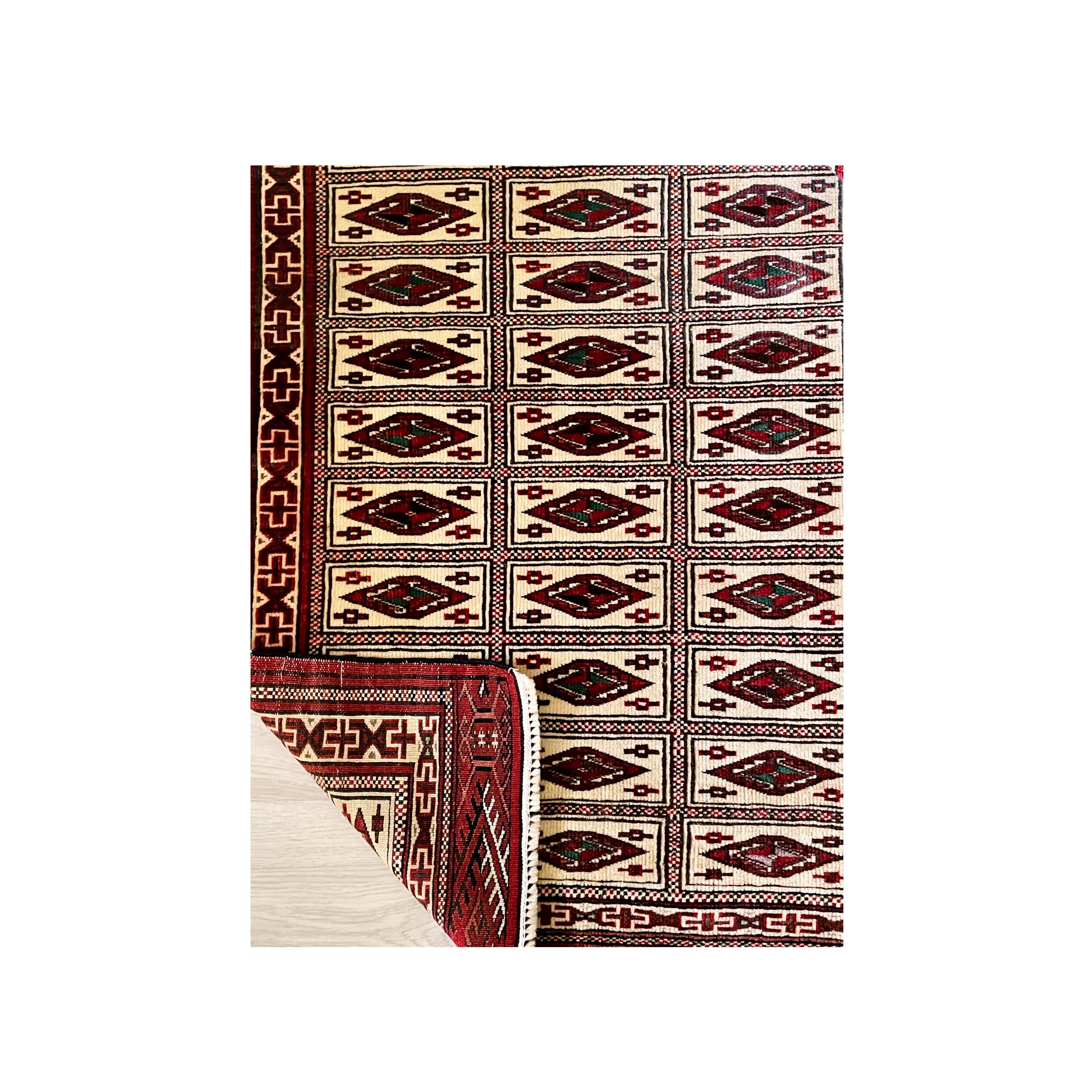 T0154 Vintage rug 78 × 114cm ヴィンテージラグ トルコ絨毯 ...