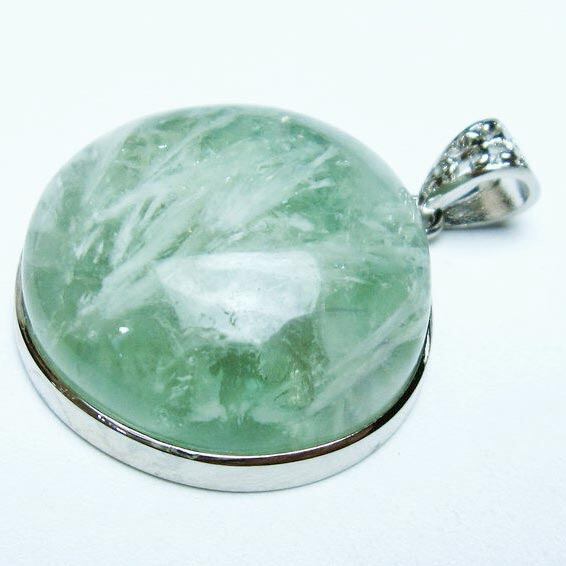 エンジェルフェザー フローライト ペンダント 一点物 メール便可 [M便 1/20] 112-12087