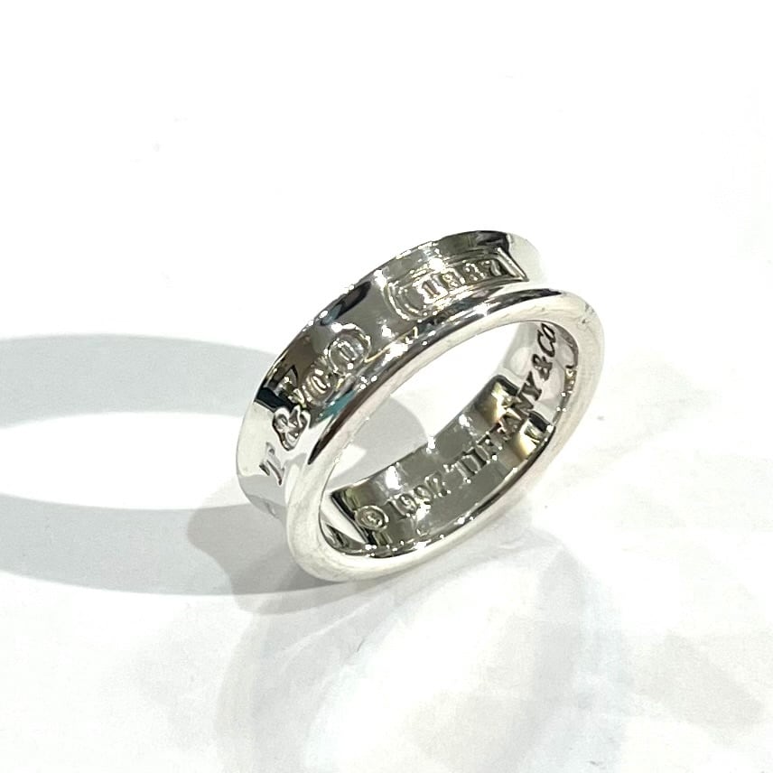 TIFFANY&CO】【18号】2614 ナローデザインシルバーリング 15号