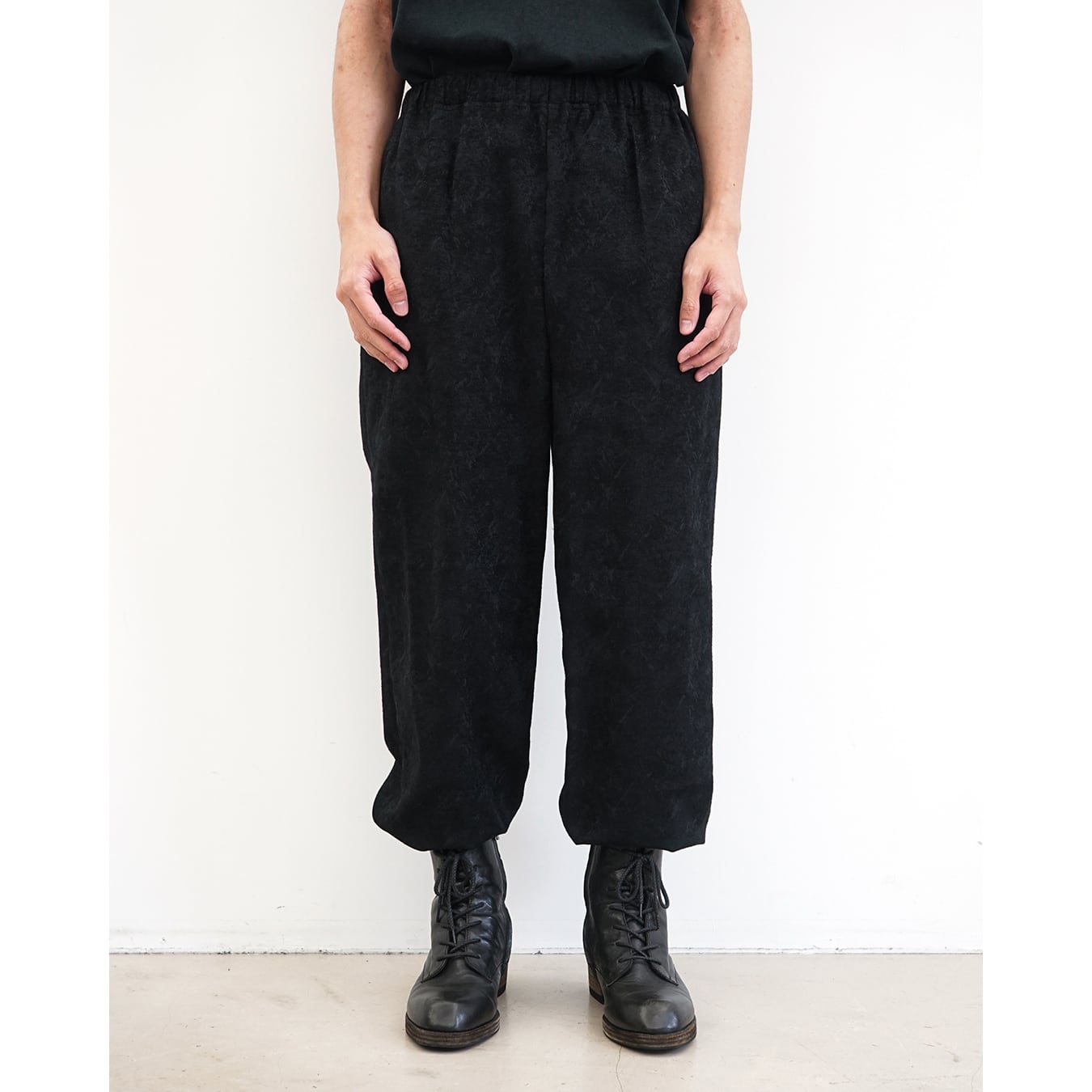 kujaku] (クジャク) 2024AW P-810 side cord easy pants | Clique