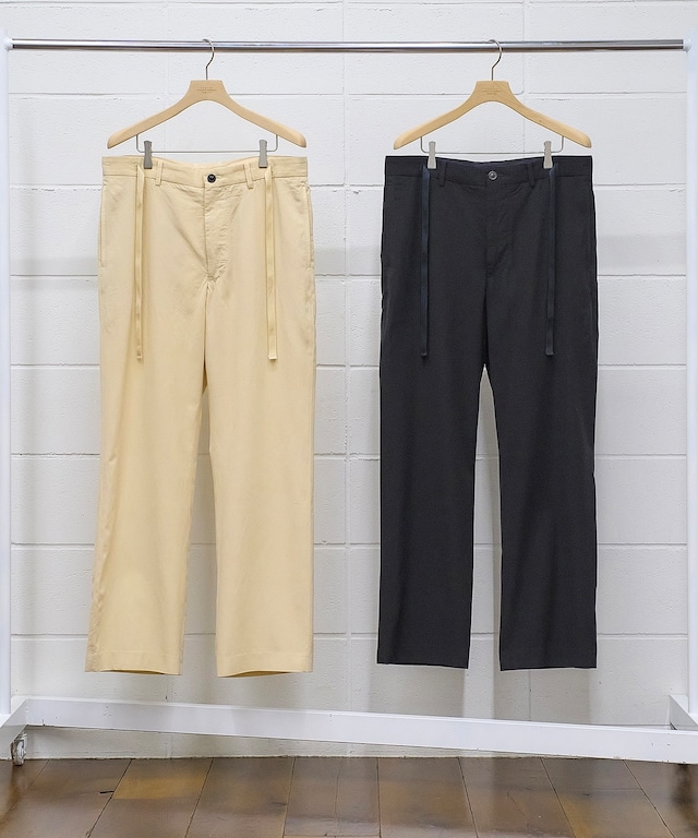 UNUSED/UW1131 Nep slacks(beige)