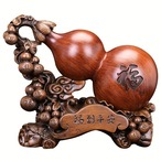 ひょうたん 置物 風水 幸運 安全 ギフト用 リビングルーム デスク ホームリビングルーム　バー カフェ オーナメント 部屋の装飾 卓上ディスプレイオーナメント