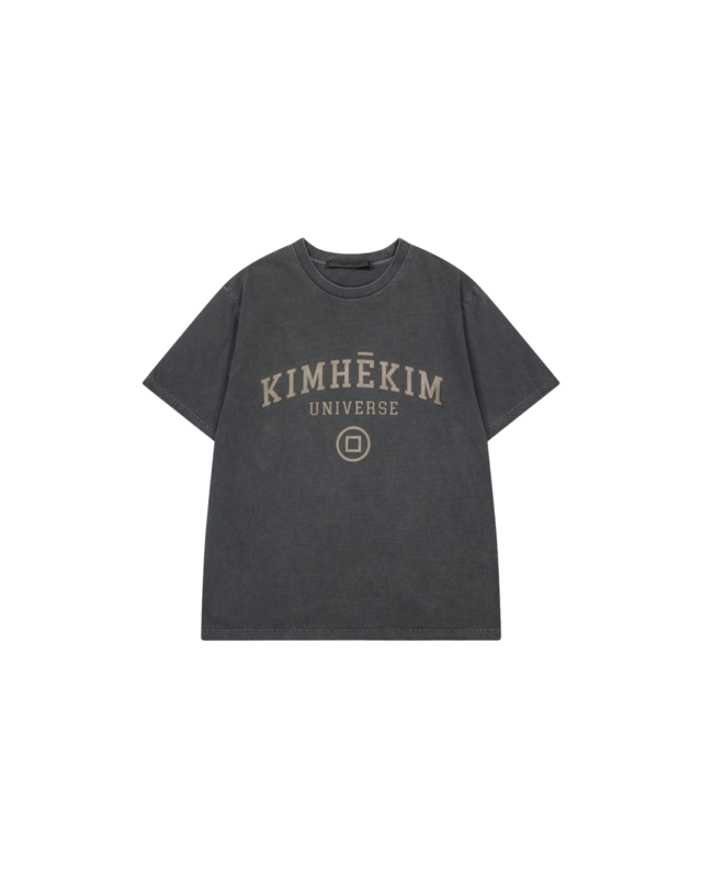 [KIMHEKIM] Upcycled Universe T-Shirt (Grey) 正規品 韓国ブランド 韓国通販 韓国代行 韓国ファッション キムヘキム 日本 店舗
