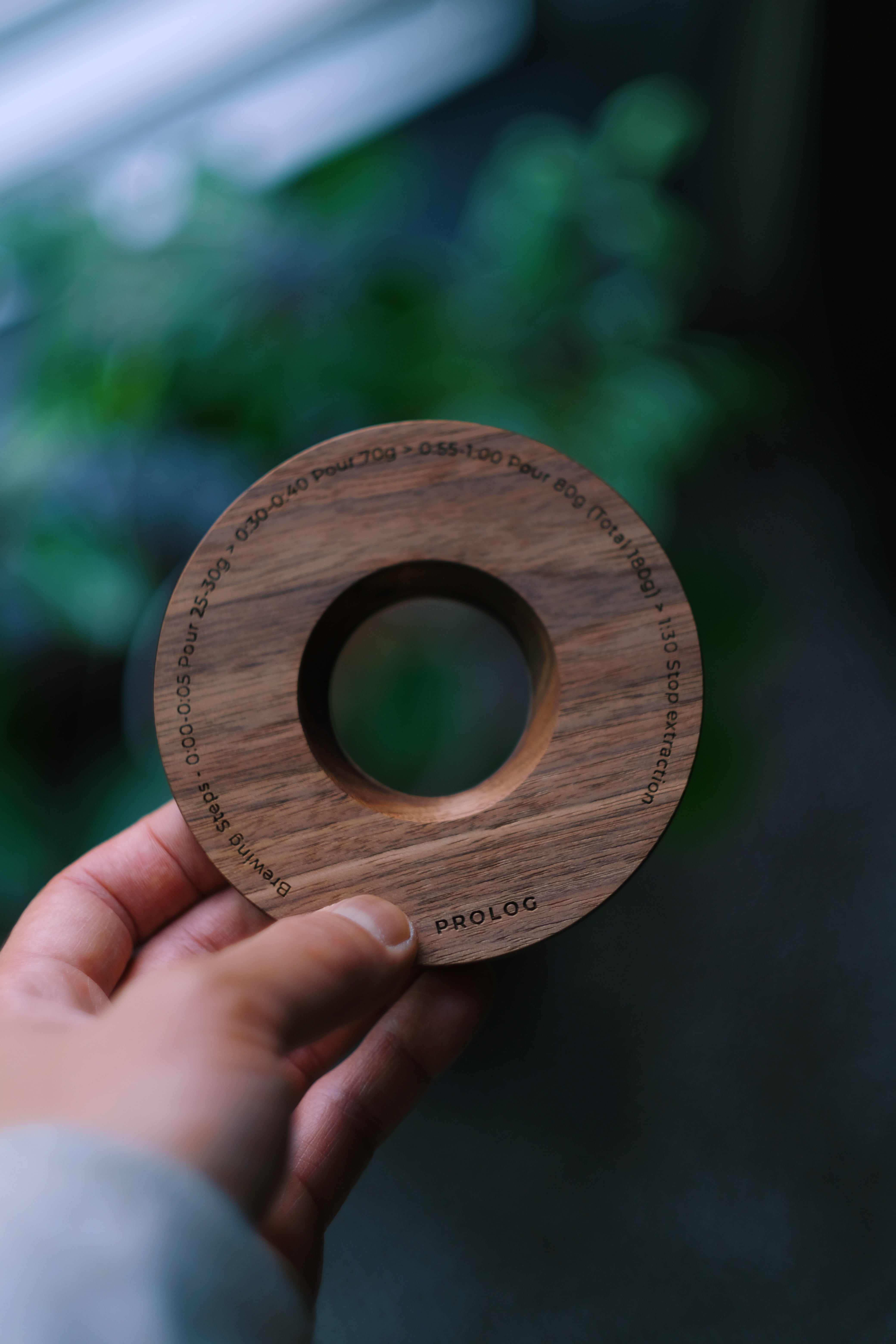 PROLOG Wooden Dripper Holder for PINN Dripper | GOLDEN FOREST