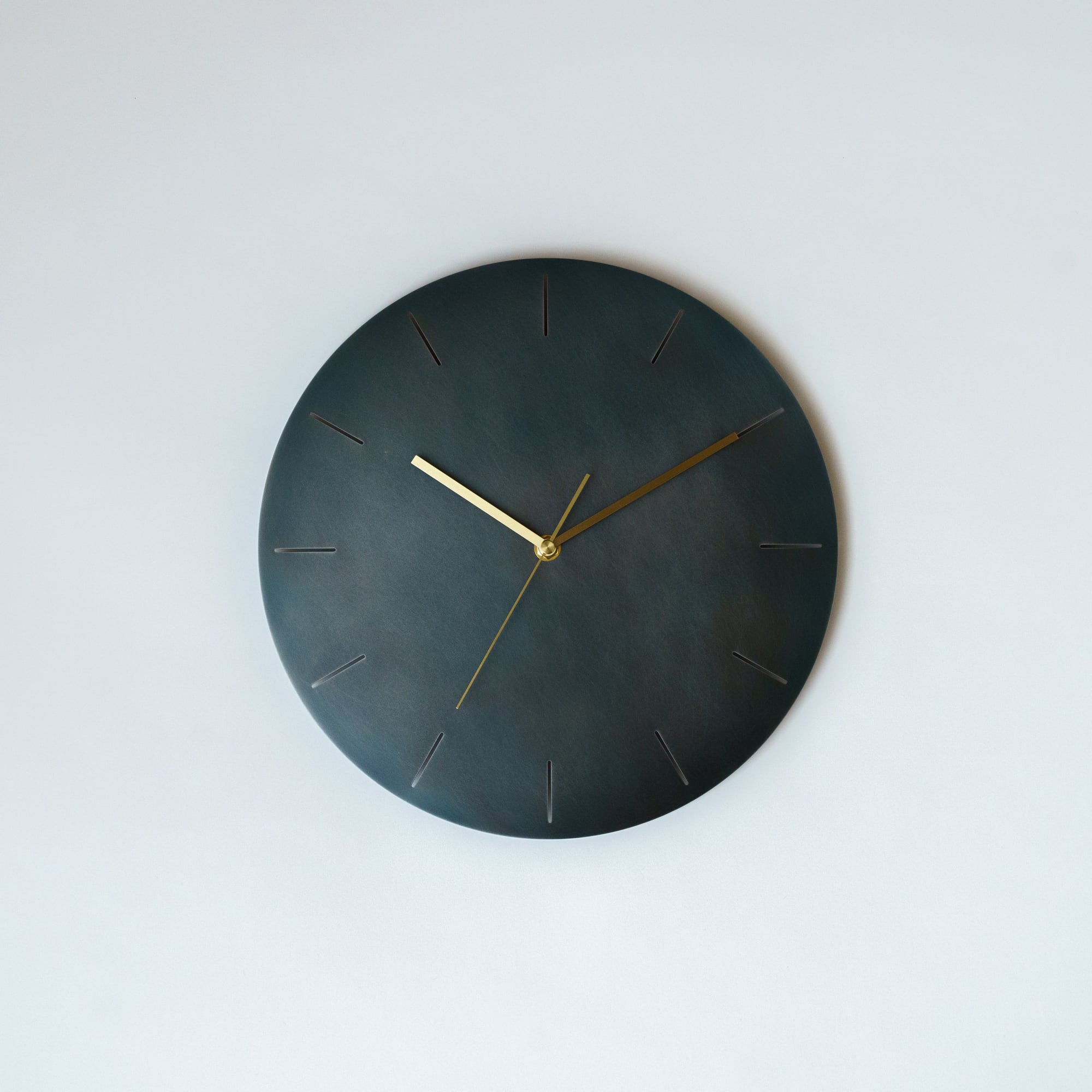 【値下げ】KUMIJI 壁掛け時計 ステンレス minimal wall clock 220 _ number / stainless 壁掛け時計 220