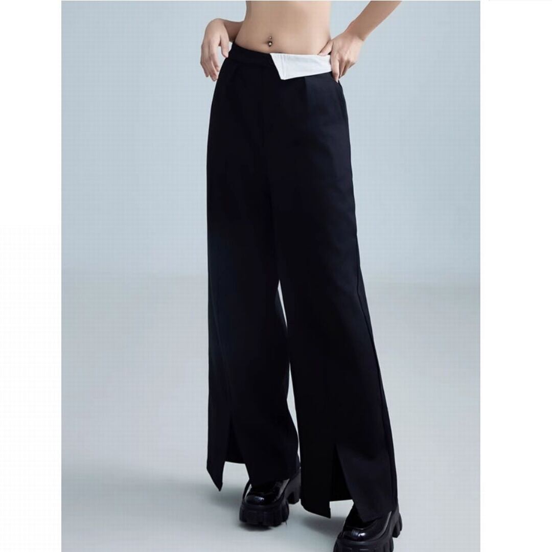 ハイウエストワイドストレートパンツ PT0261