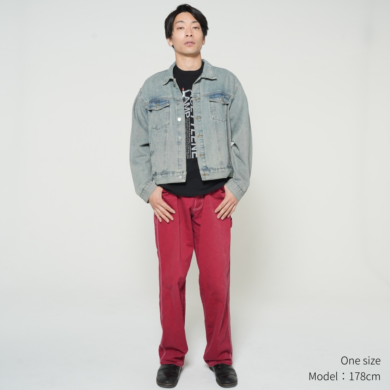 Shishu denim JKT "Pluto" feat.足立真人