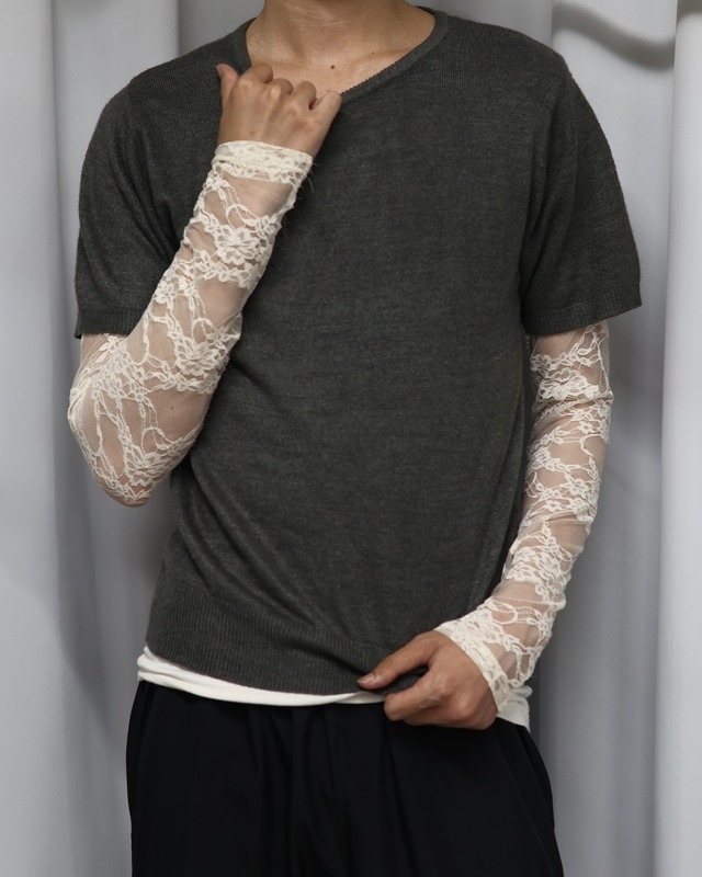 Tight knit t-shirt