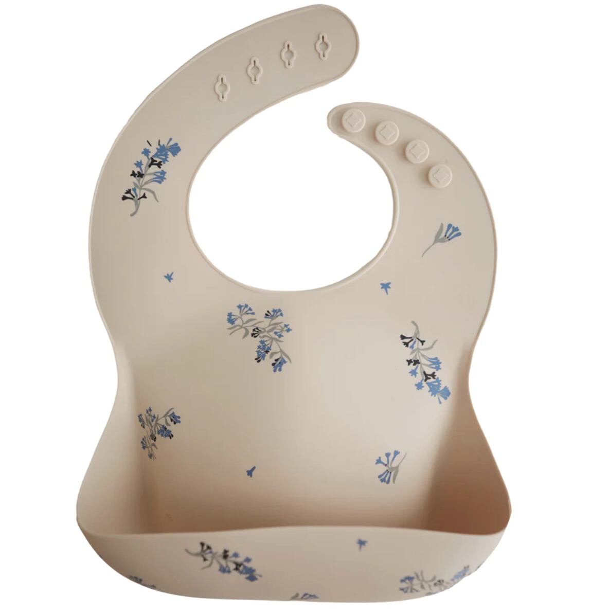 mushie(ムシエ) / シリコンビブ / Lilac Flowers