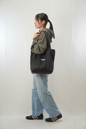 【受注生産】NYLON LOGO BAG color Black
