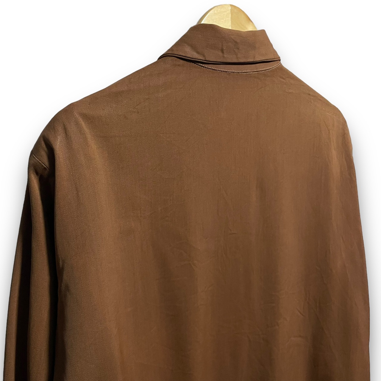 L】【50〜60年代】Lakeshire CONMARジップ ヴィンテージ レーヨン 