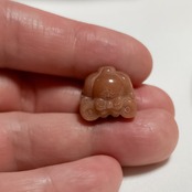 かぼちゃの馬車-アラシャン瑪瑙ビーズ