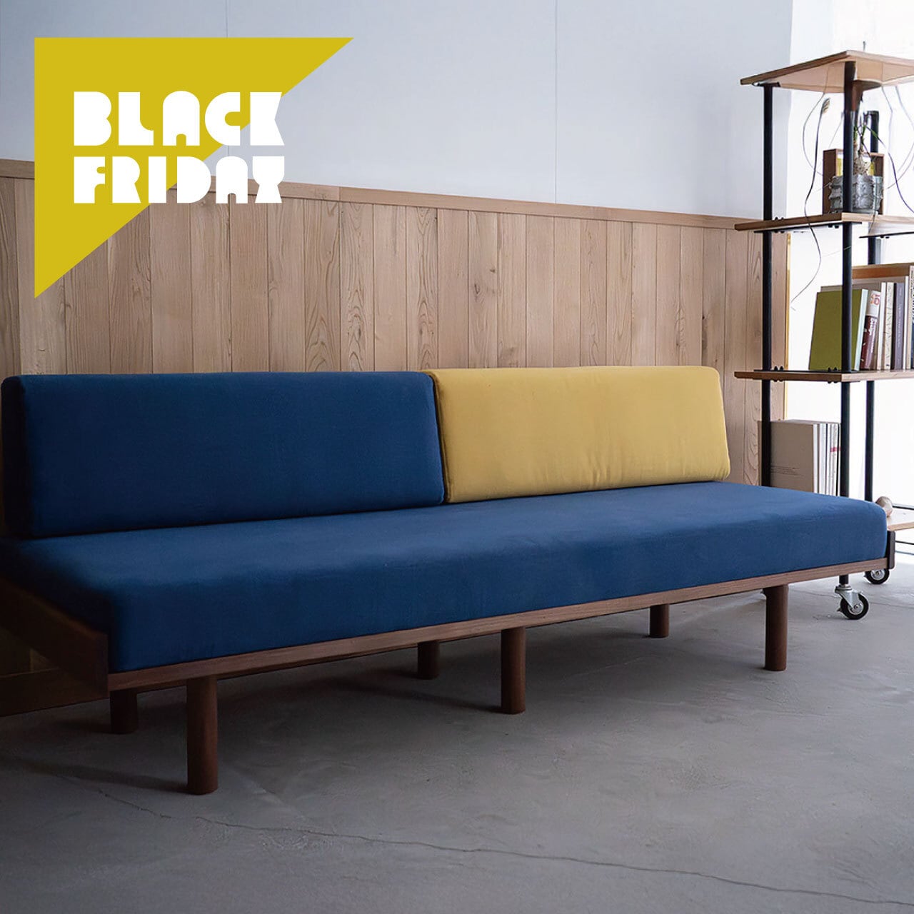LAY / ソファ&デイベッド(ウォールナット材) / BLACK FRIDAY SALE‼