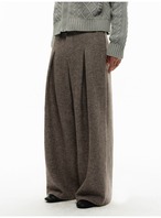 JCAESAR STUDIO Heavy Tweed Wide Trousers