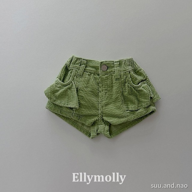 取寄:ELLYMOLLY ビビフリルコーデュロイパンツ/Jr※送料無料