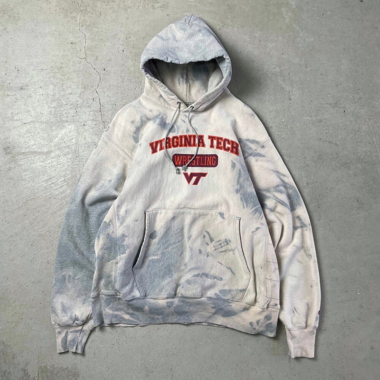 00年代 Champion チャンピオン タイダイ ブリーチ加工 プレミアム 