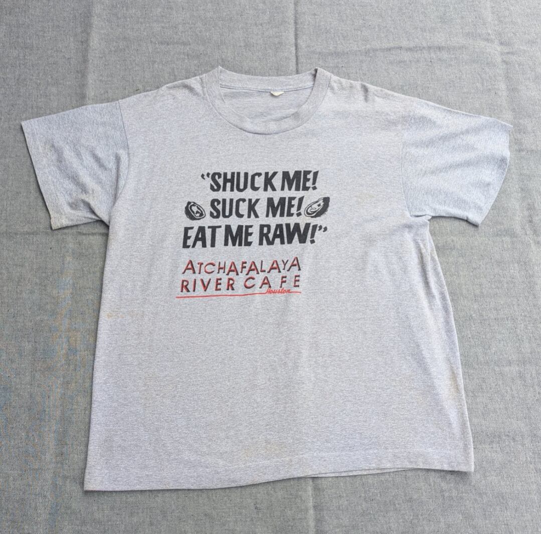 80s erotic message tee 小岩店