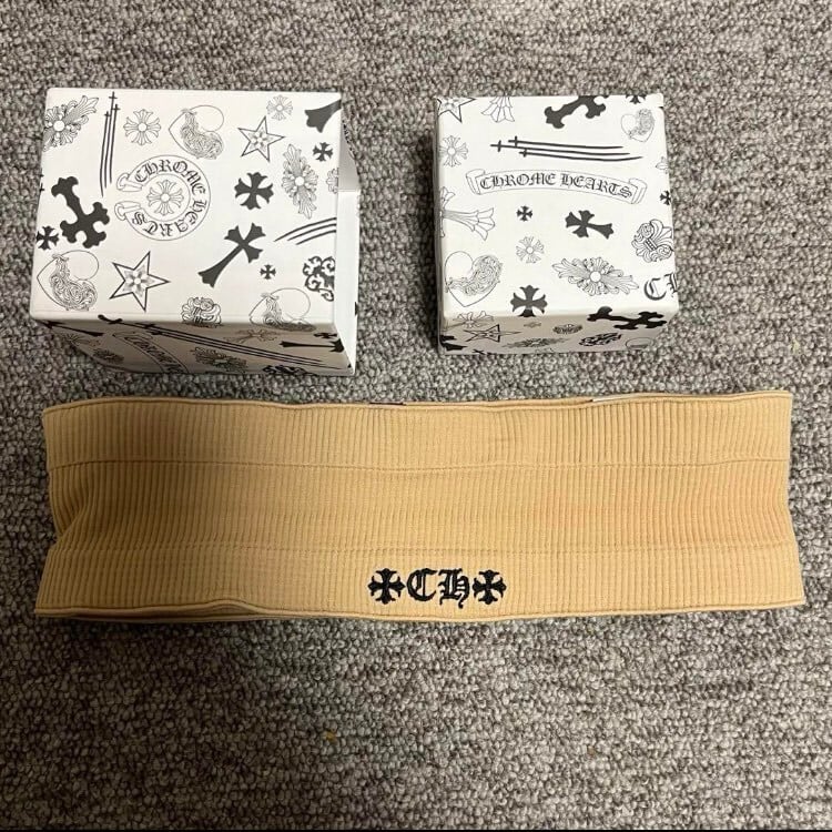 CHROME HEARTS クロムハーツ ヘアバンド ヘアアクセサリー CHロゴ