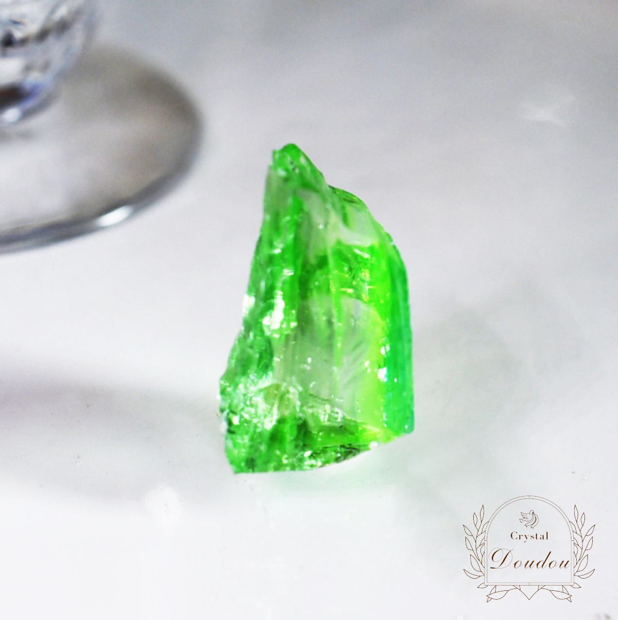 アンダラクリスタル 希少ネオン スピリットオーラグリーン〔sa4324