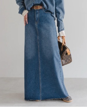 ナンバーミーTOKYO"DENIM LONG SKIRT"