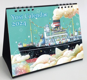 Yosiカレンダー2024　卓上タイプ