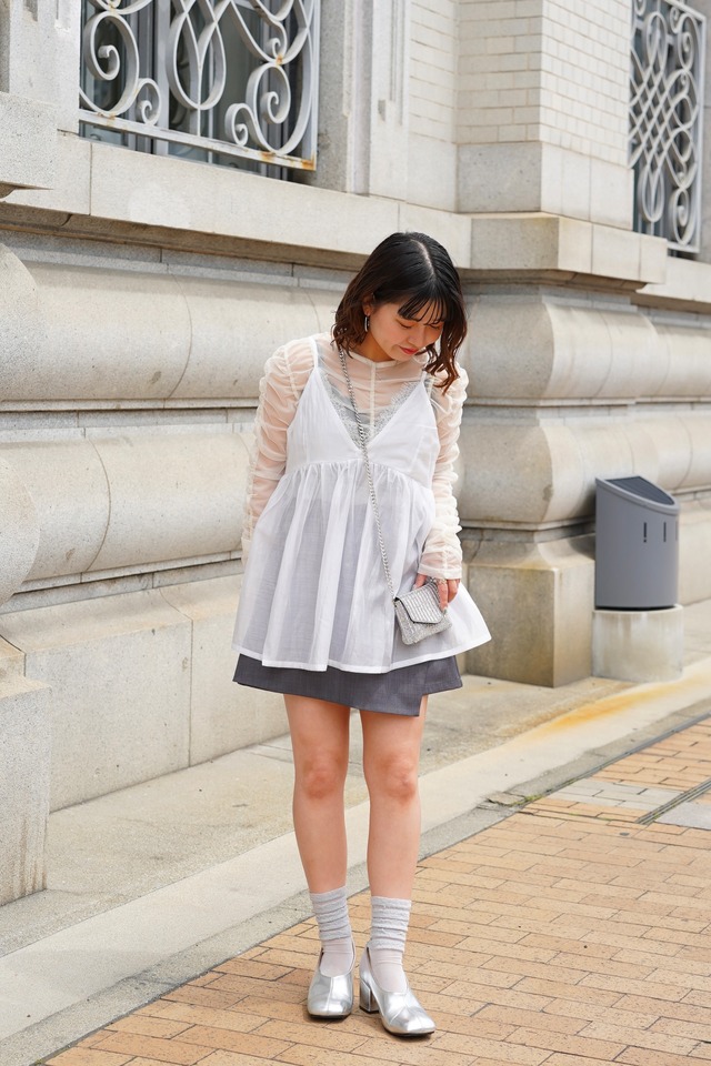 CYOI SUKE LACE CAMISOLE