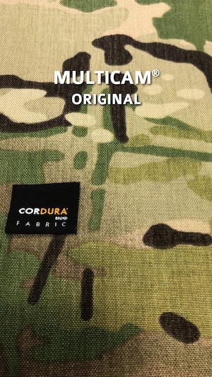 MULTICAM-ORIGINAL × CORDURA 500D 1.0m (通常のMULTICAM のタグ/ネームを付けることができます)