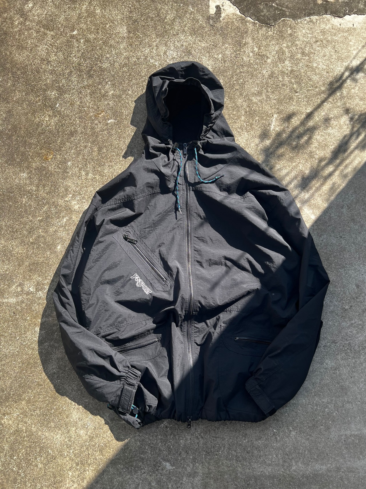 1990s- JAN SPORTS Double Zip Crazy Pocket