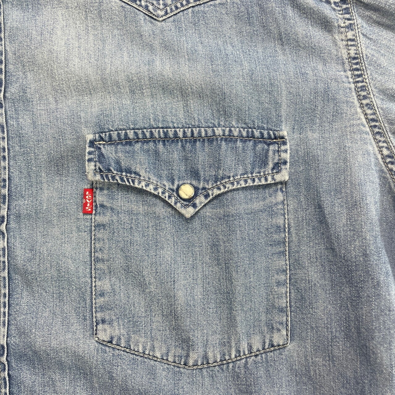 Levi's ウエスタンシャツ 長袖シャツ 90s アメカジ 刻印 カウボーイ