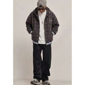 Check design jacket C4533