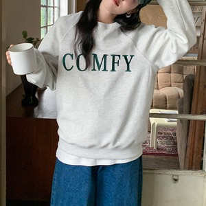 logo print sweatshirt J00070