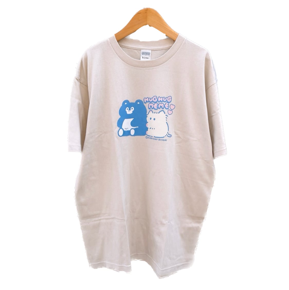 ハグハグミーミーTee | EVERYDAYSUNDAY