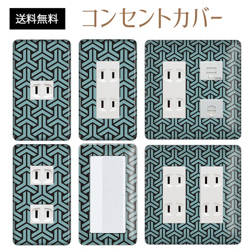コンセントカバー スイッチカバー 和風 和柄 パナソニック コスモ WAGLA07-CV-CN