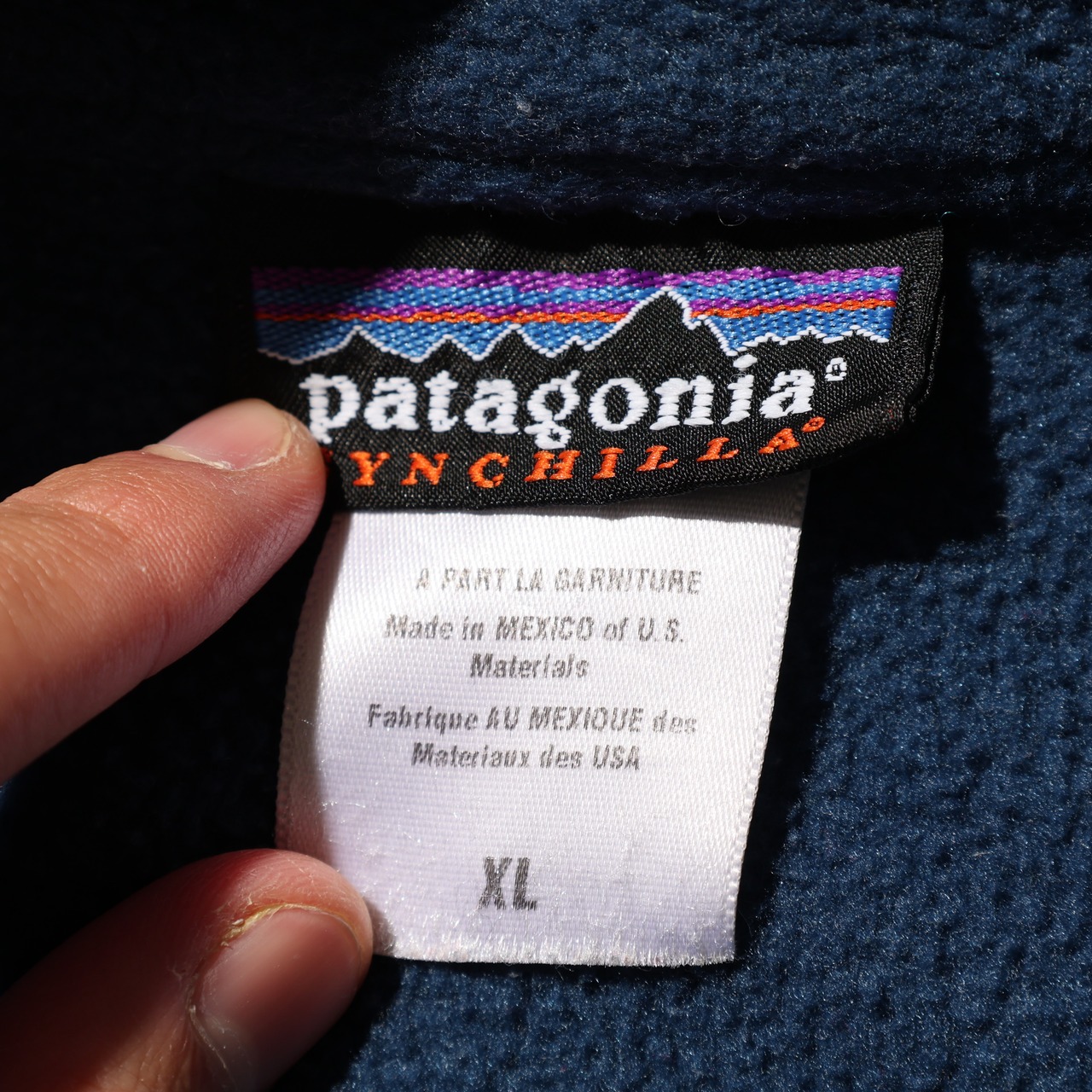 美品 XL 04年 Synchilla Marsupial Patagonia シンチラ マースピアル パタゴニア ハーフジップ