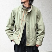 山内 / 超高密度シールドコットンクロス・セミダブルジップジャケット