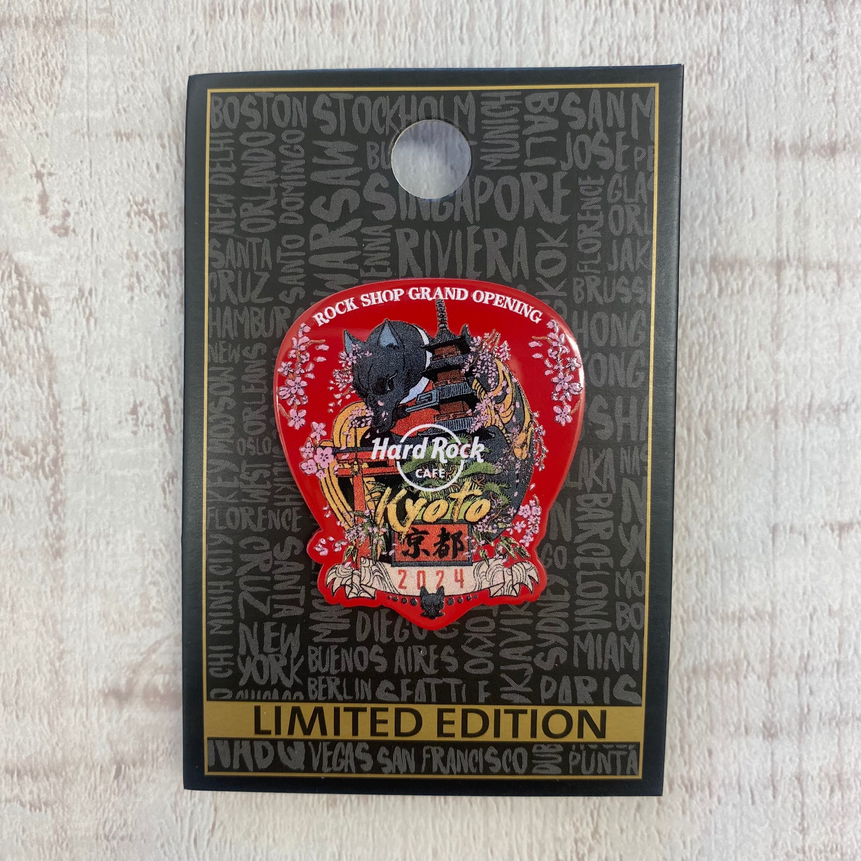 値下☆ハードロックカフェ☆京都♥開店♥舞妓ピン☆5色全部【数量限定】赤青橙紫緑 値下☆ハードロックカフェ☆京都♥開店♥舞妓ピン☆5色全部【数量限定