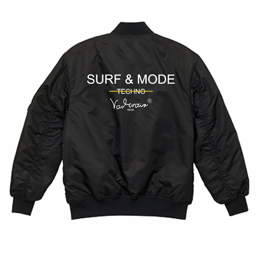 （両面印刷）United Athle タイプ MA-1 ジャケット（中綿入）