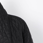 Quilted long coat (ME106)