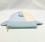 マンボウ　フラットポーチ｜とりさん工房ーかわいいハンドメイドポーチ