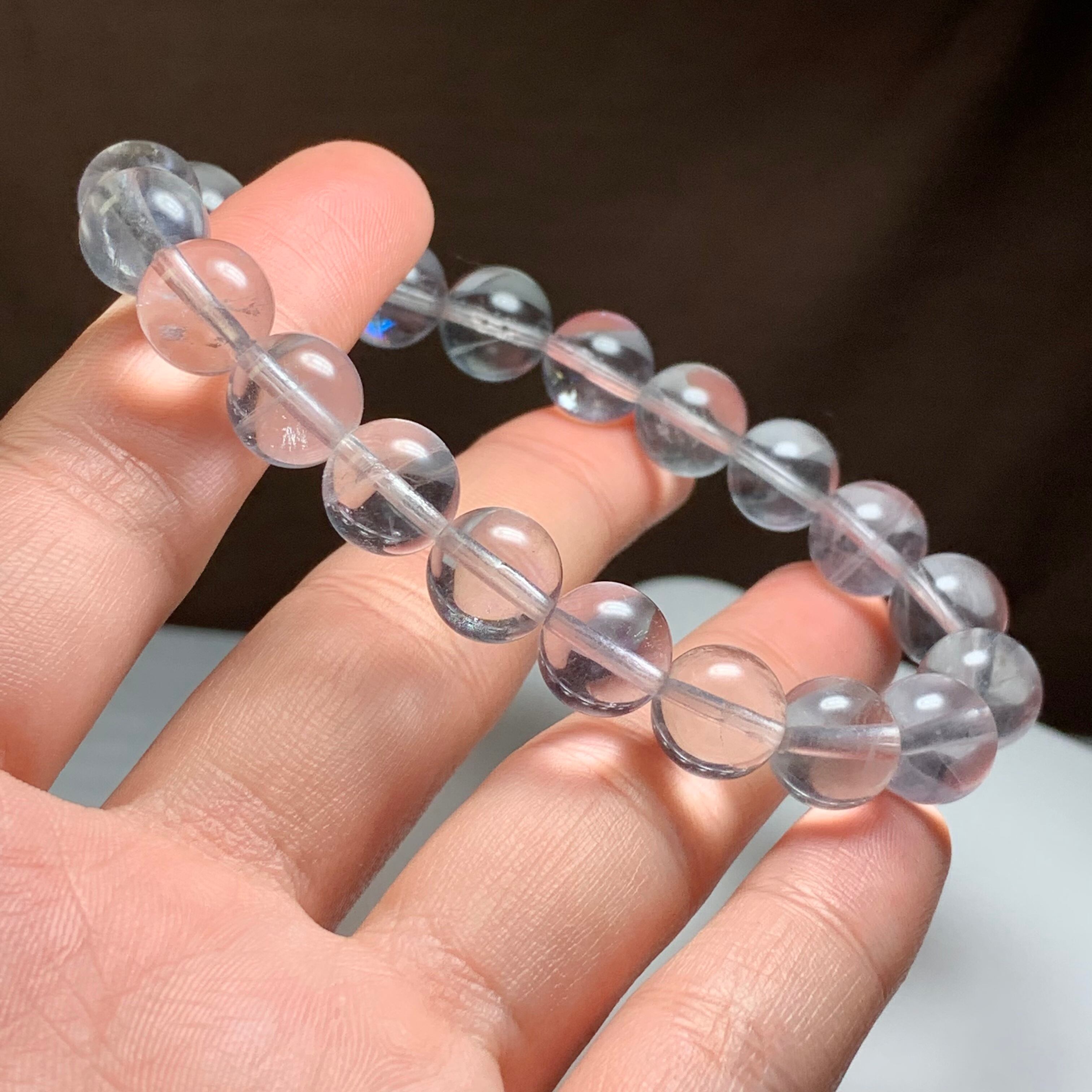 new item  フローライトブレスレット 再販＊マルチカラーフローライトブレスレット | 大阪梅田、中崎町の