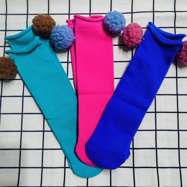 ★即納　ボンボンソックス