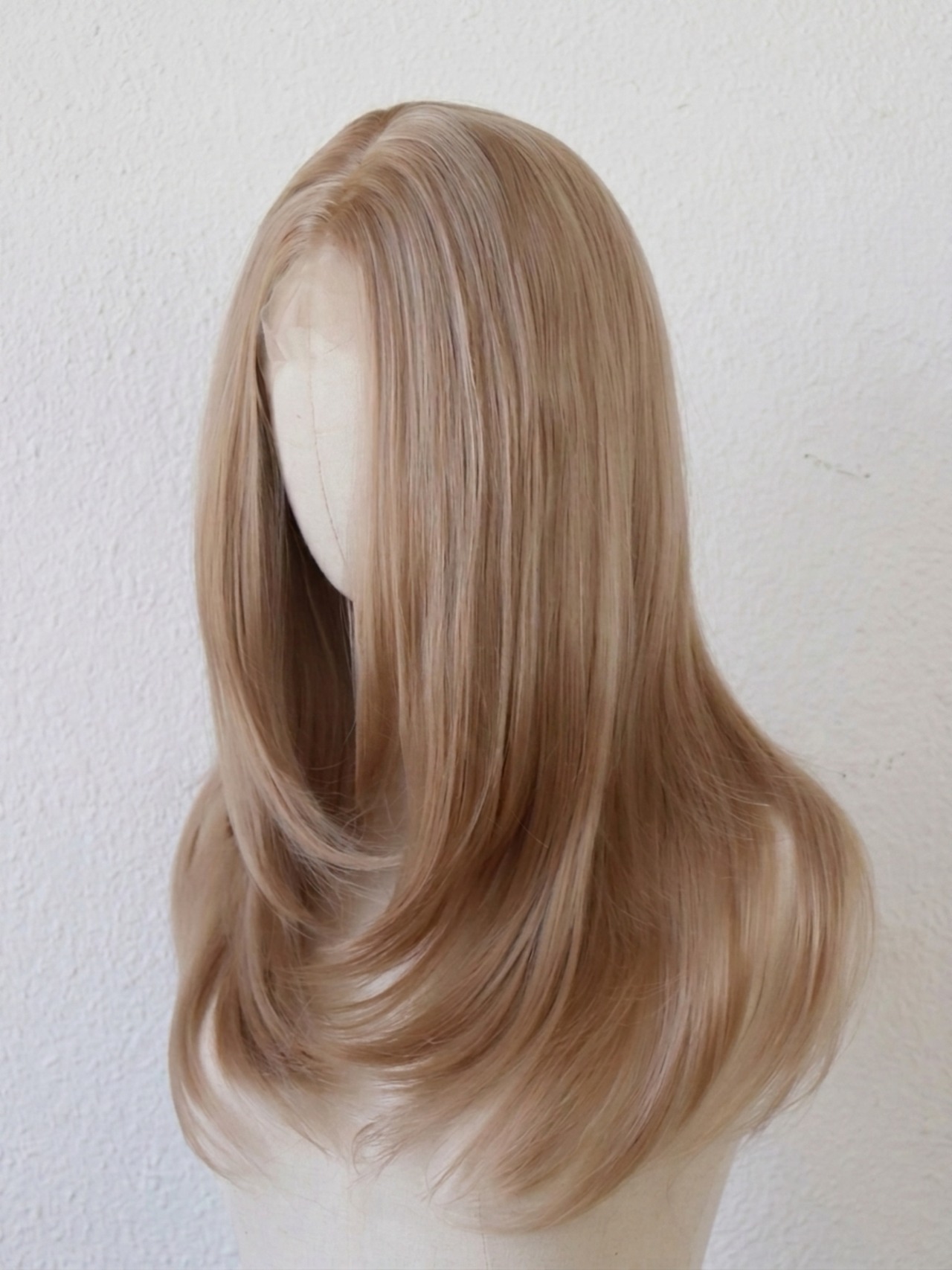 Premium -  Honey Blonde【商品番号 2050】小型レースフロント
