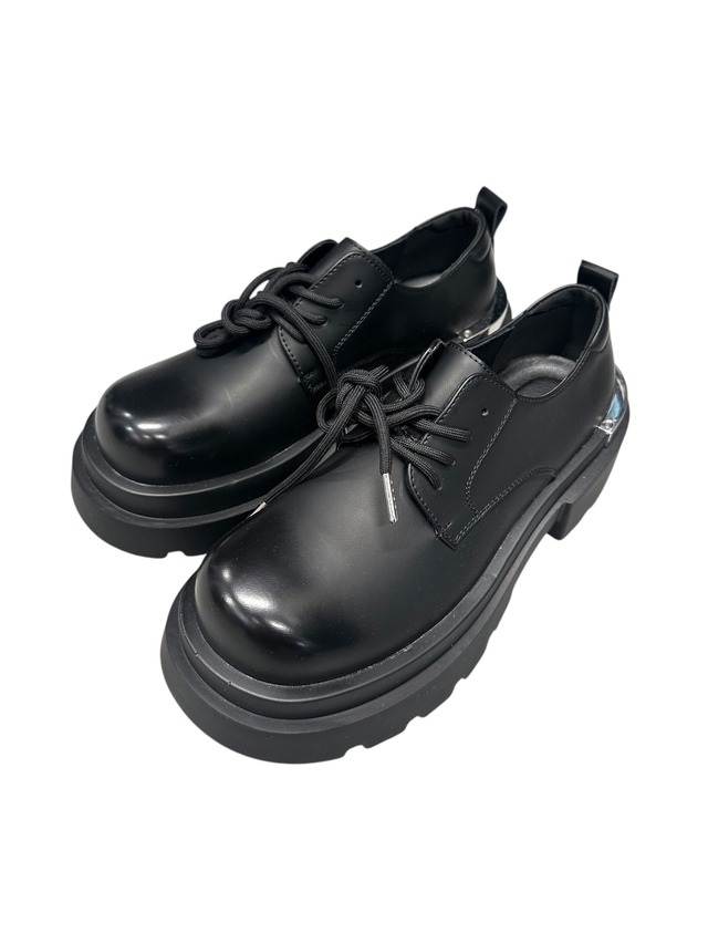 【ALUDE select】silver heels shoes