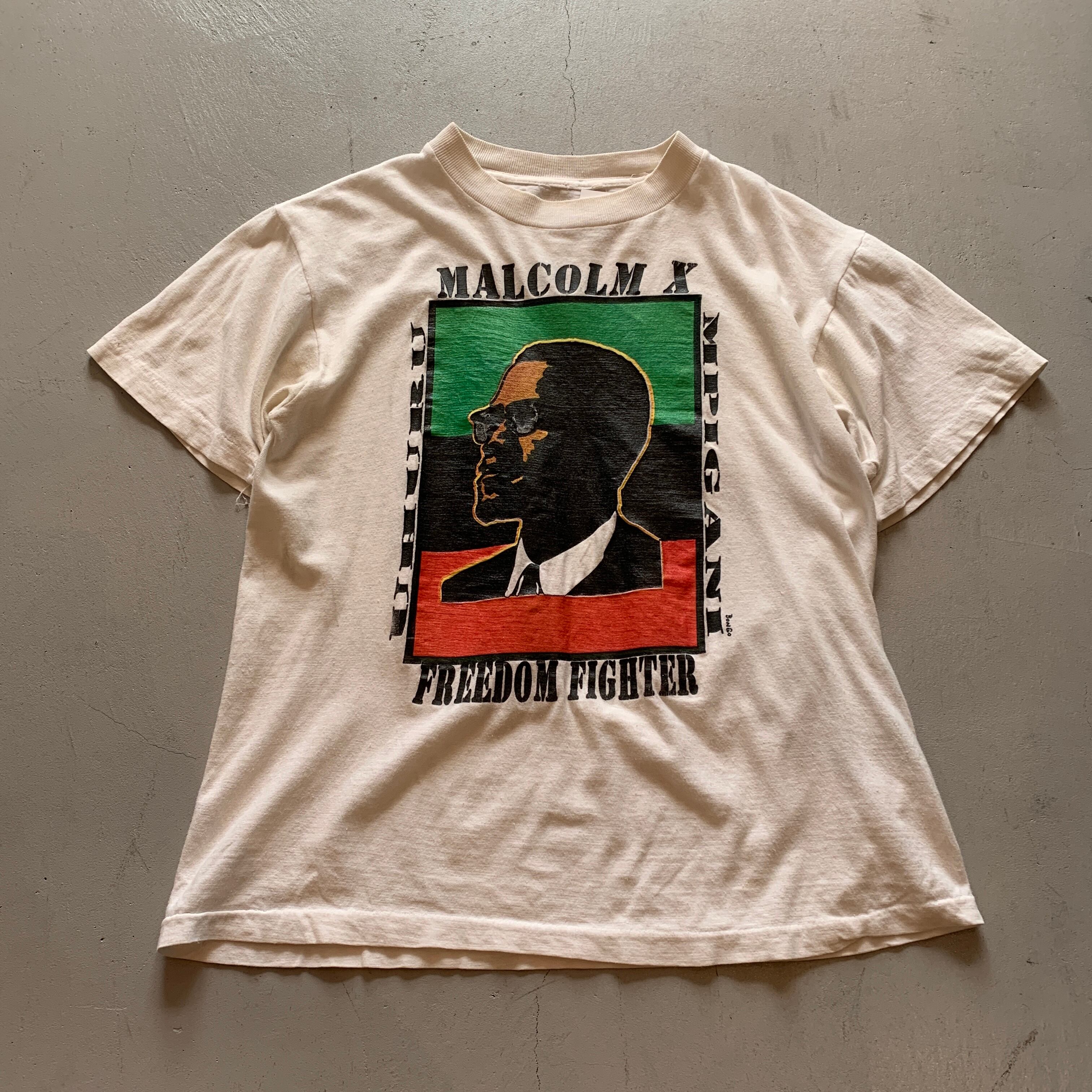 90s MALCOLM X T-shirt【高円寺店】 | What