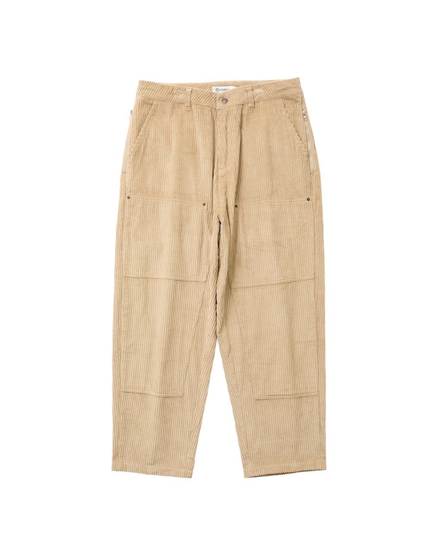 EVISEN / BOHEMIAN CORDUROY WORK PANTS / BEIGE