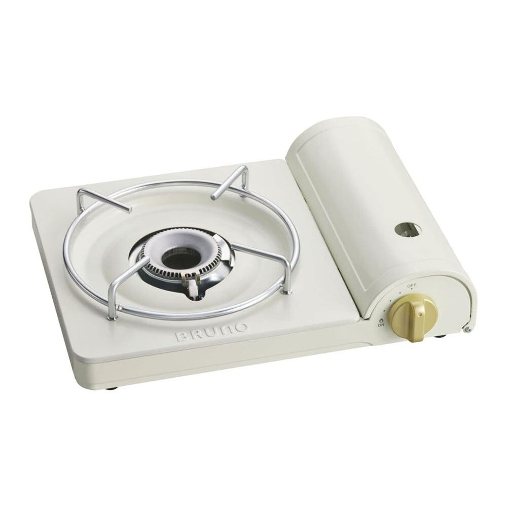 BRUNO ブルーノ カセットコンロ スリム アイボリー BOE095 / カセットボンベ式 キッチン アウトドア
