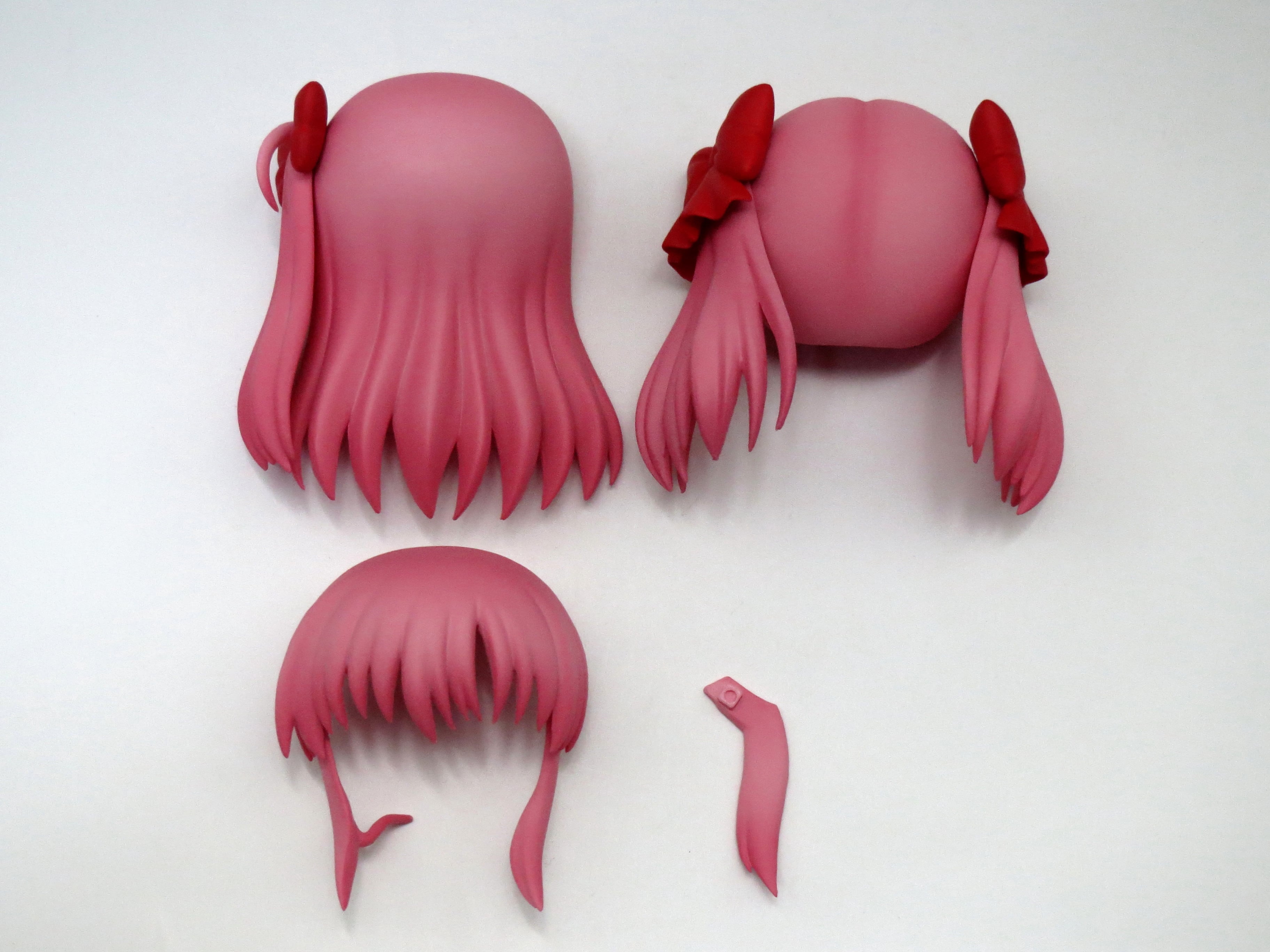 再入荷【267】 原村和 髪パーツ ロング ツインテール ねんどろいど