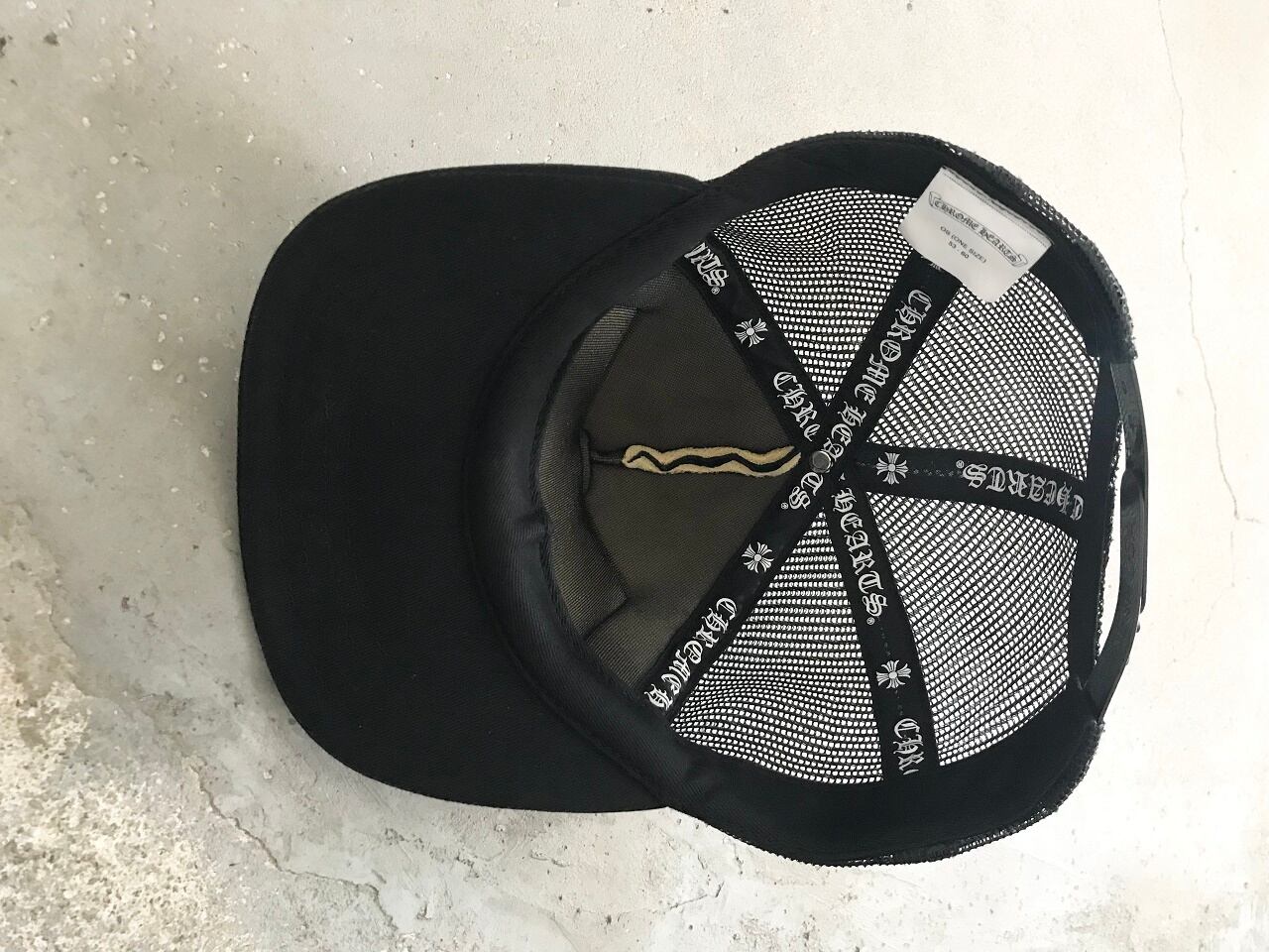 Chrome Hearts Trucker Cap BLACK MADE IN USA | AFTER DARK