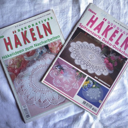 ドイツ手芸小冊子　Diana Dekoratives　Häkeln　31号・5/6・96号